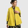 ALEMBIKA Empress A-Line Jacket, Yellow