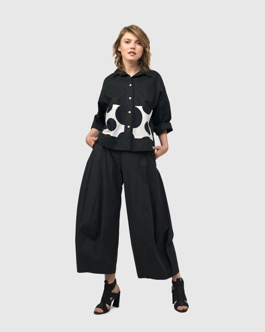 ALEMBIKA Urban Bowery Balloon Pants, Black