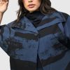 ALEMBIKA Urban Samba Cape Jacket, Navy