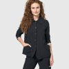 ALEMBIKA Audrey Shirt Jacket, Pinstripes