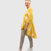 ALEMBIKA Perfect Swing Tunic Top, Canary Spots