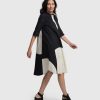 ALEMBIKA Jenny Oversized Shift Dress, Mono