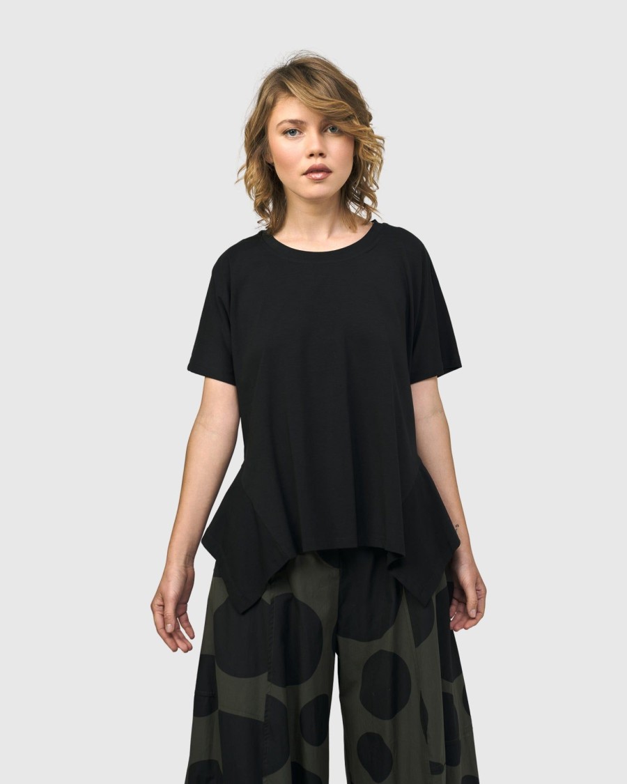 ALEMBIKA Urban Yamamoto Relaxed Top, Black