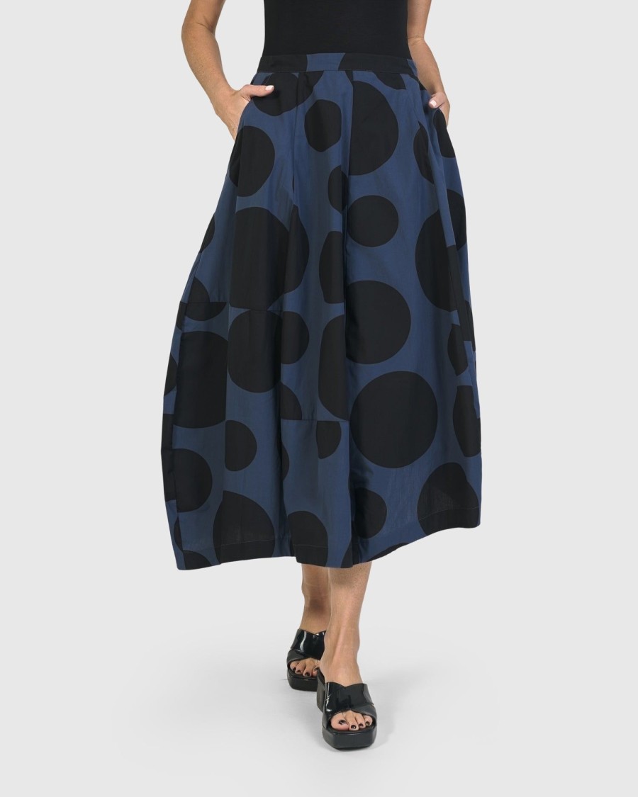 ALEMBIKA Urban Astrid Balloon Skirt, Navy