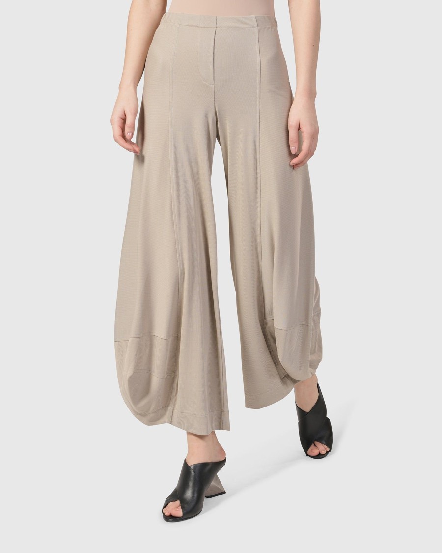 ALEMBIKA Essential Go-To Punto Pants, Ecru