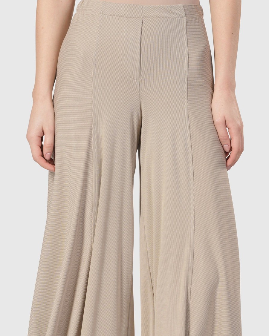 ALEMBIKA Essential Go-To Punto Pants, Ecru