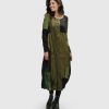 ALEMBIKA Al Fresco Maxi Dress, Olive