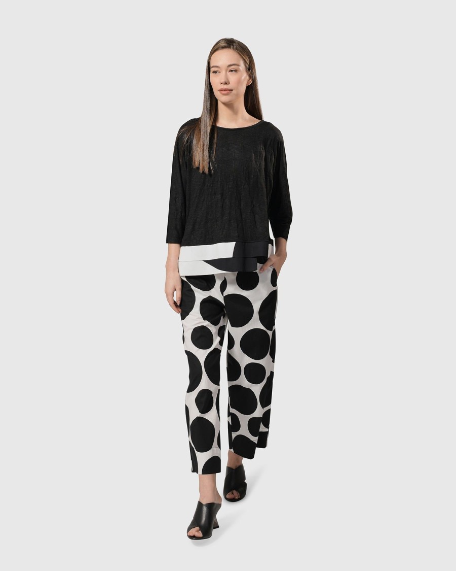 ALEMBIKA Solo Cropped Pants, Bubbles