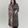 ALEMBIKA Paisley Dot Long Kimono Jacket, Multip