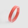 ALEMBIKA Minimalist Bangle Bracelet, Coral