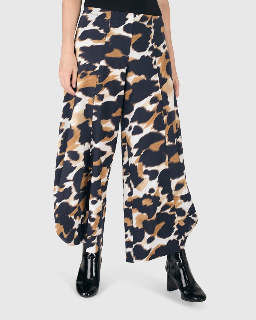 ALEMBIKA Tekbika Leopard Punto Pants, Multi