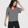 ALEMBIKA Tekbika Baudelaire Day Tee, Stripes