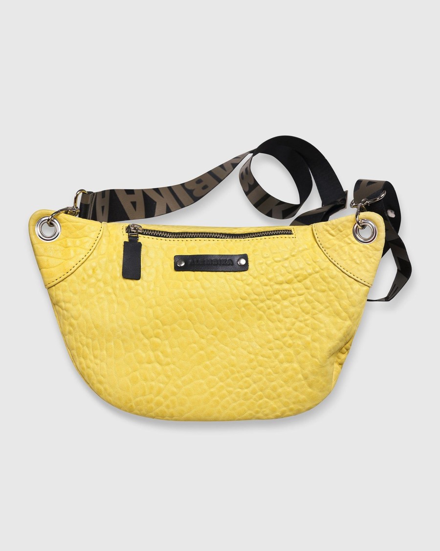 ALEMBIKA On-The-Go Large Sling Bag, Yellow