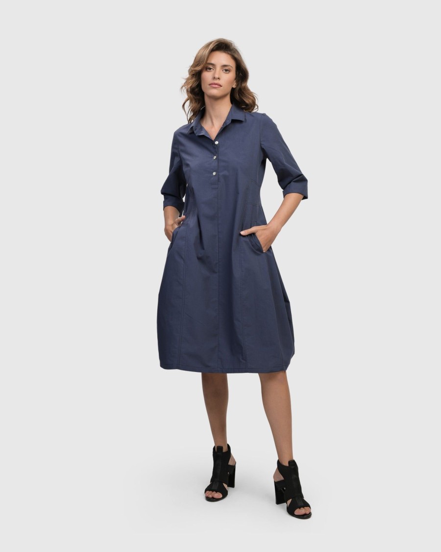 ALEMBIKA Urban Corcovado Wonderful Dress, Navy