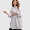 ALEMBIKA Urban Zen Tunic Top, White