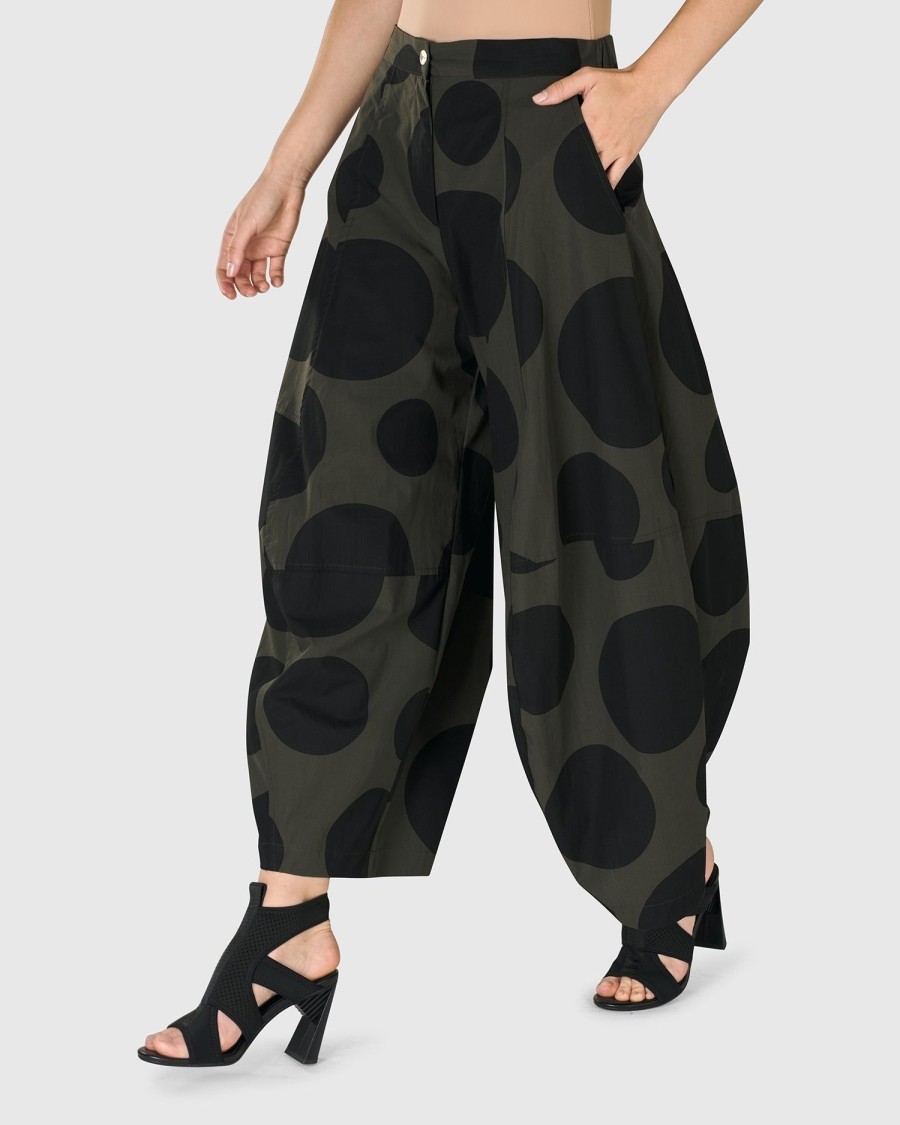 ALEMBIKA Urban Akira Balloon Pants, Khaki