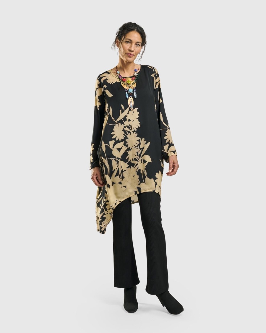 ALEMBIKA Daylily Tunic Top, Floral