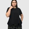 ALEMBIKA Urban Yamamoto Relaxed Top, Black