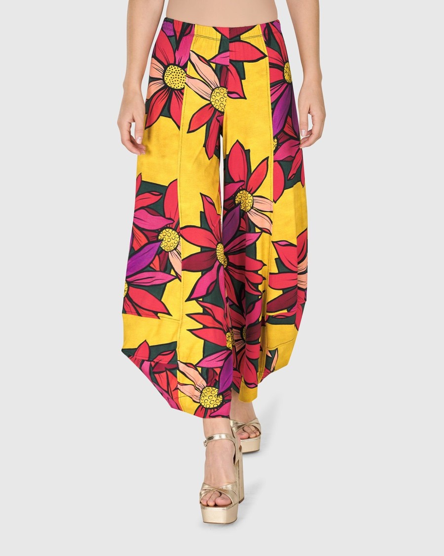 ALEMBIKA Wildflower Punto Pants, Bouquet