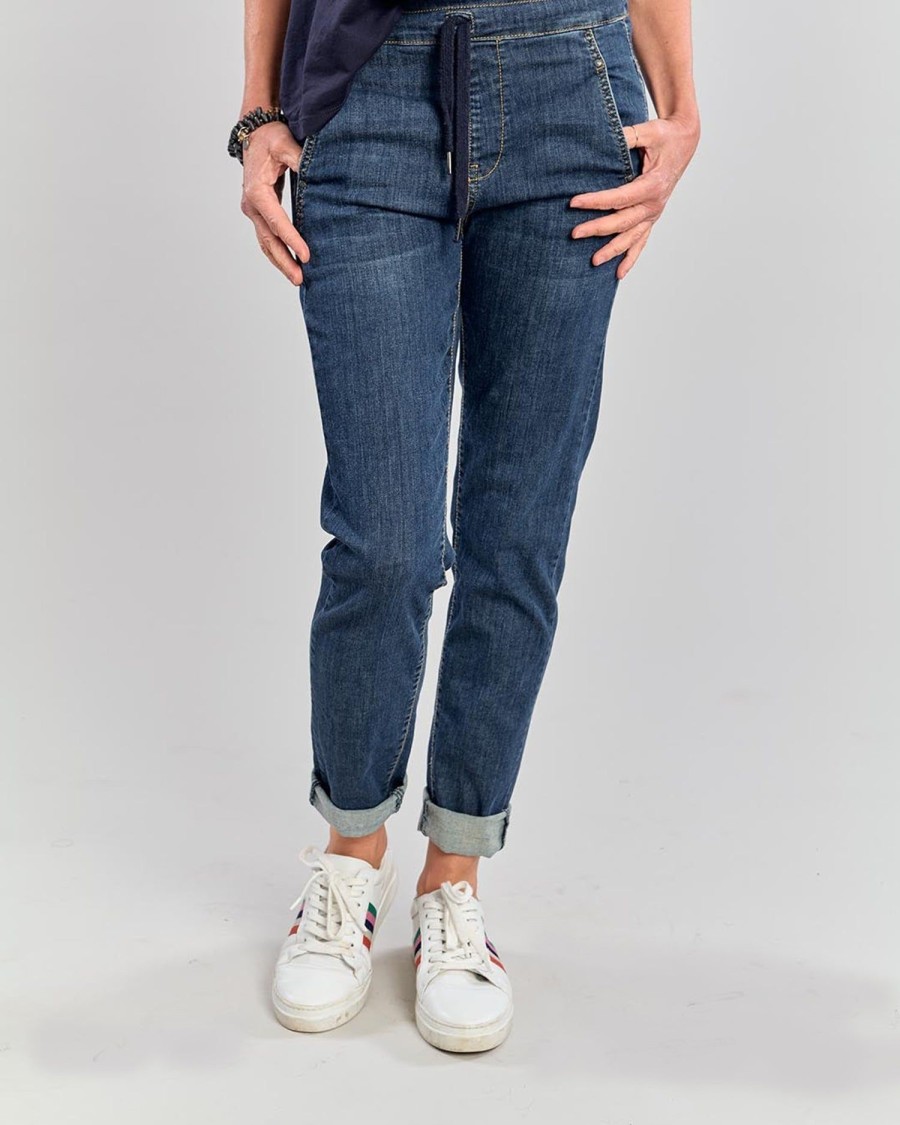 ALEMBIKA Denim Iconic Stretch Jeans, Blue