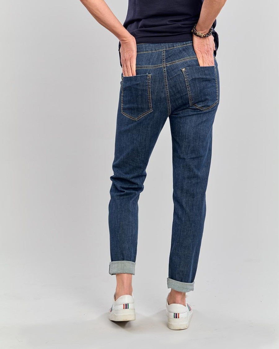 ALEMBIKA Denim Iconic Stretch Jeans, Blue