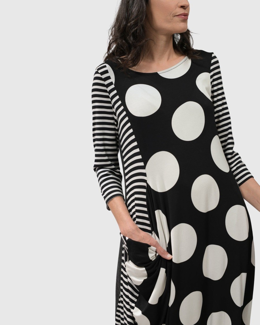 ALEMBIKA Minnie Midi Dress Mono