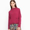 ALEMBIKA Ozai N Ku Techie Sweater Top, Ruby