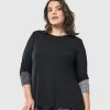 ALEMBIKA Go-To Long Sleeve Top, Mono