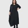 ALEMBIKA Midnight Maxi Dress, Black