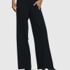 ALEMBIKA Trinity Straight Leg Pants, Black