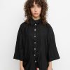 ALEMBIKA Ozai N Ku Trickster Crinkle Shirt, Black