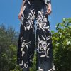 ALEMBIKA Benedetta Palazzo Pants, Floral