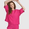 ALEMBIKA Recreation Tee, Fuchsia