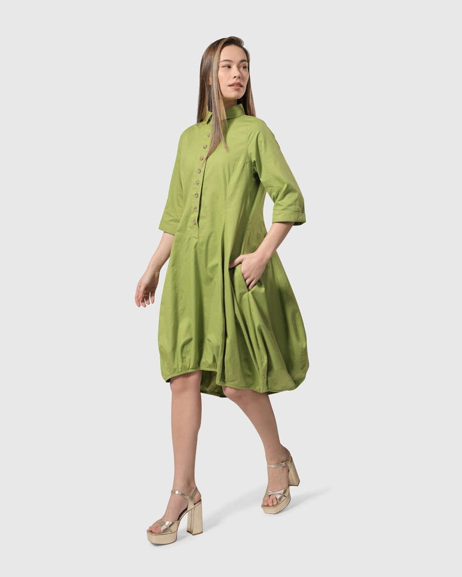 ALEMBIKA Urban Sheridan Wonderful Dress, Green