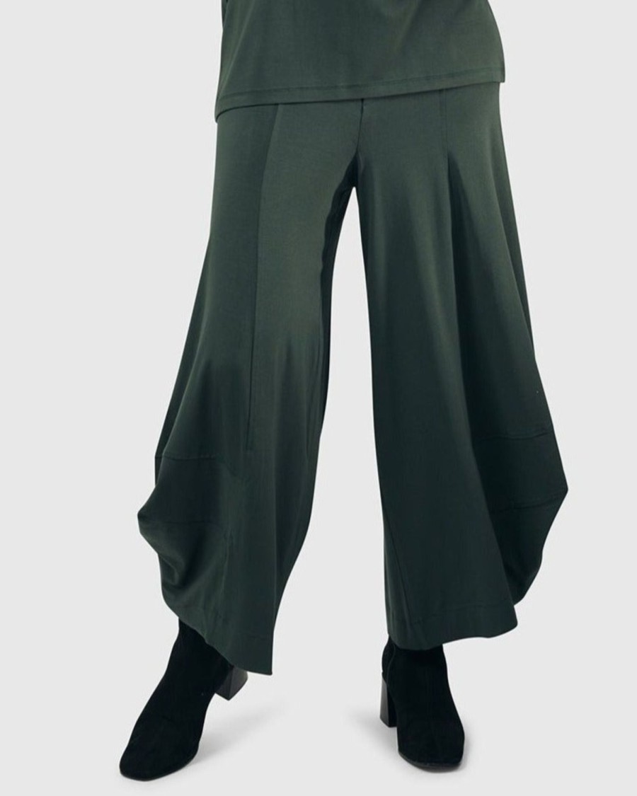 ALEMBIKA Essential Punto Pants, Green