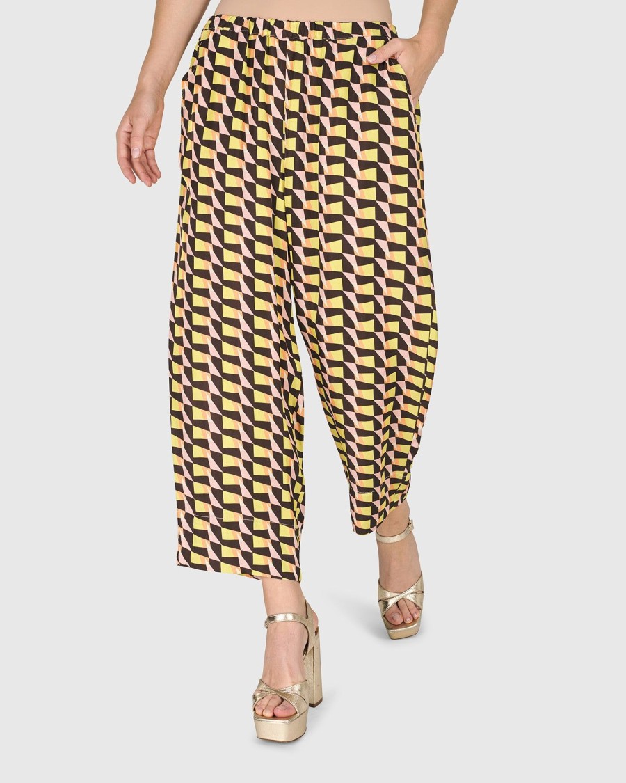 ALEMBIKA Penrose Pants, Geometric