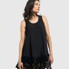 ALEMBIKA Gemma Sleeveless Tunic Top, Gold