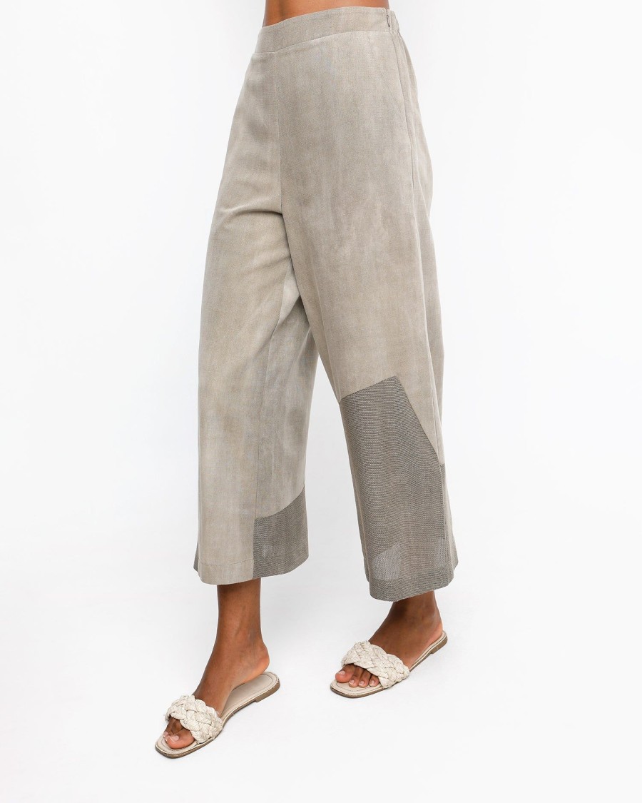 ALEMBIKA Ozai N Ku Desert Wide Leg Pants, Sahara