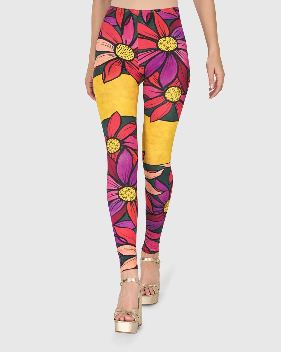 ALEMBIKA Artisan Leggings, Bouquet