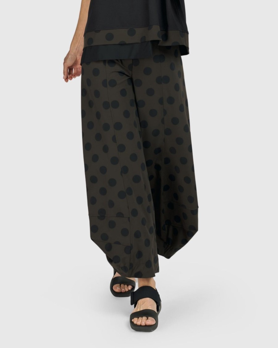 ALEMBIKA Tekbika Dots Punto Pants, Khaki