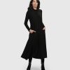 ALEMBIKA Essential A Line Dress, Black