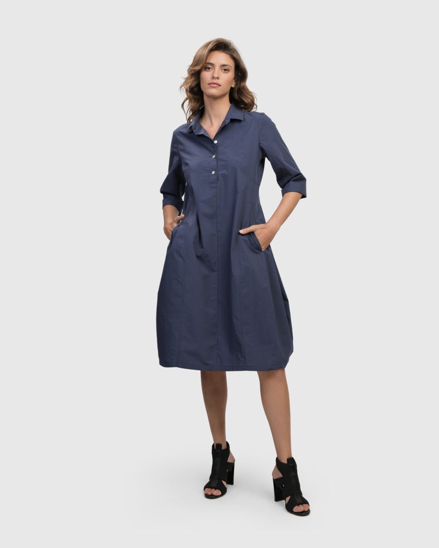 ALEMBIKA Urban Corcovado Wonderful Dress, Navy