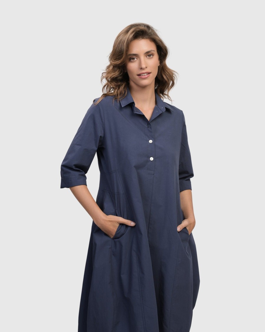 ALEMBIKA Urban Corcovado Wonderful Dress, Navy