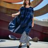 ALEMBIKA Urban Streets Muumuu Dress, Navy