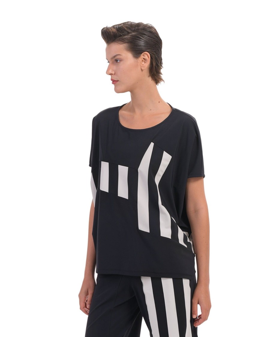 ALEMBIKA Tekbika Relaxed Tee, Columns