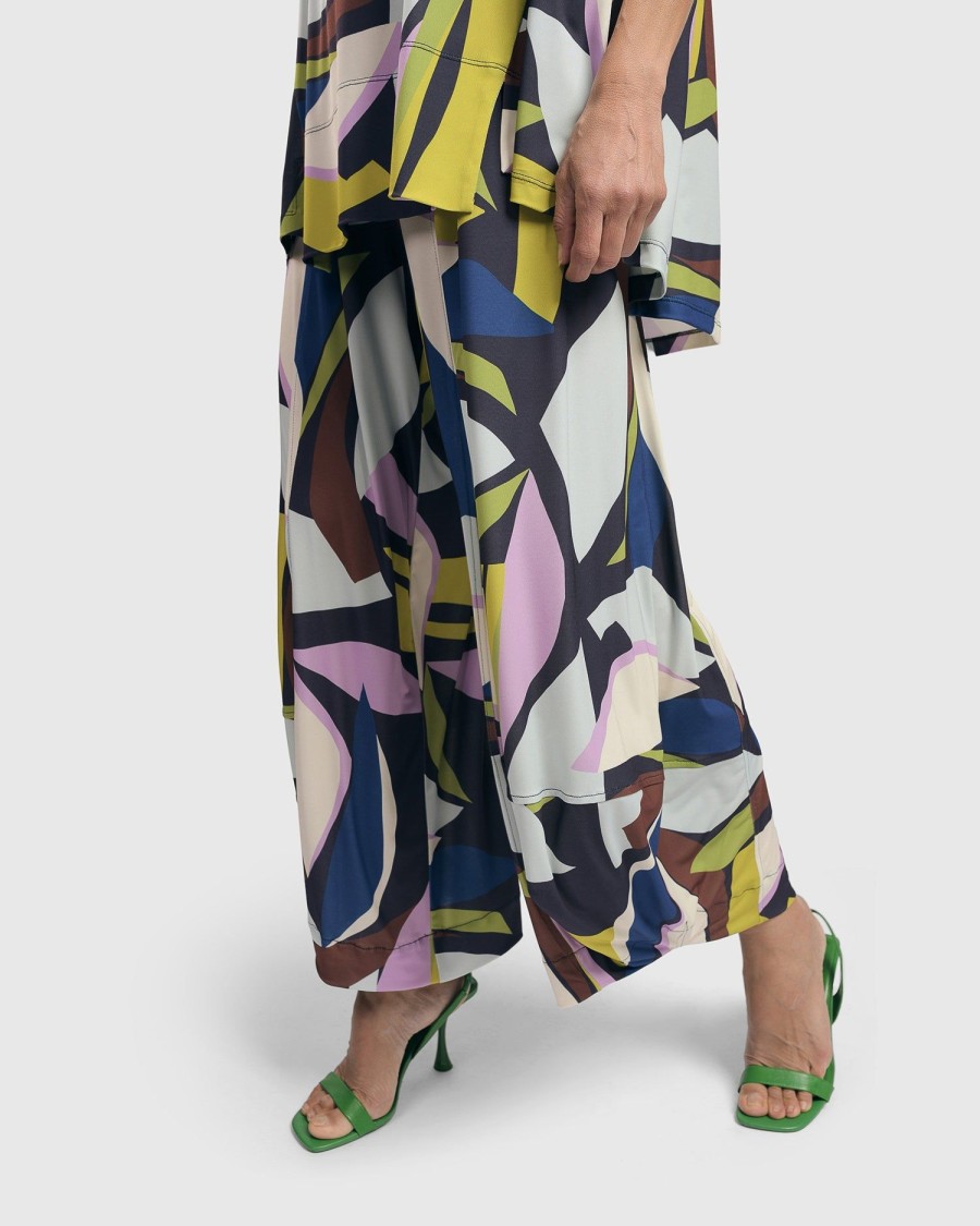 ALEMBIKA Kaleidoscope Punto Pants, Abstract