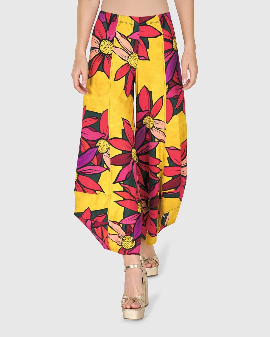 ALEMBIKA Wildflower Punto Pants, Bouquet