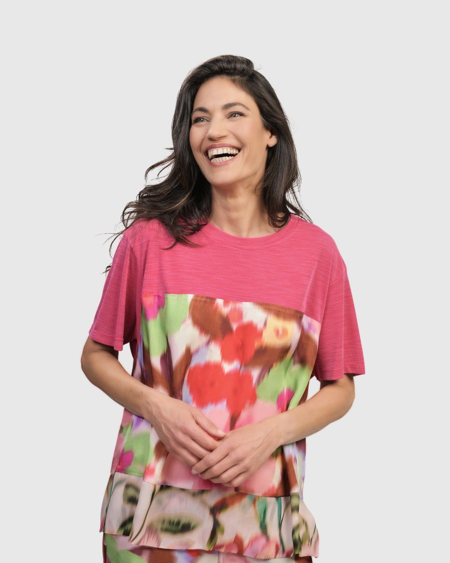 ALEMBIKA Cherry Blossom Tee, Blush