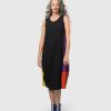 ALEMBIKA Tekbika Sarah Sleeveless Cocoon Dress, Multi