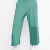 ALEMBIKA Ozai N Ku Cropped Wide Leg Pants, Green